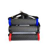 Multifunction Gym Resistance Bands Handles Anti-slip Grip Strong Nylon Webbing Fitness Grip Puller Handle Gantry Accessories