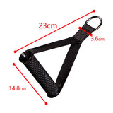 Multifunction Gym Resistance Bands Handles Anti-slip Grip Strong Nylon Webbing Fitness Grip Puller Handle Gantry Accessories