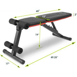 Foldable Utility Weight for Training and Full Workout Home Gym Fitness