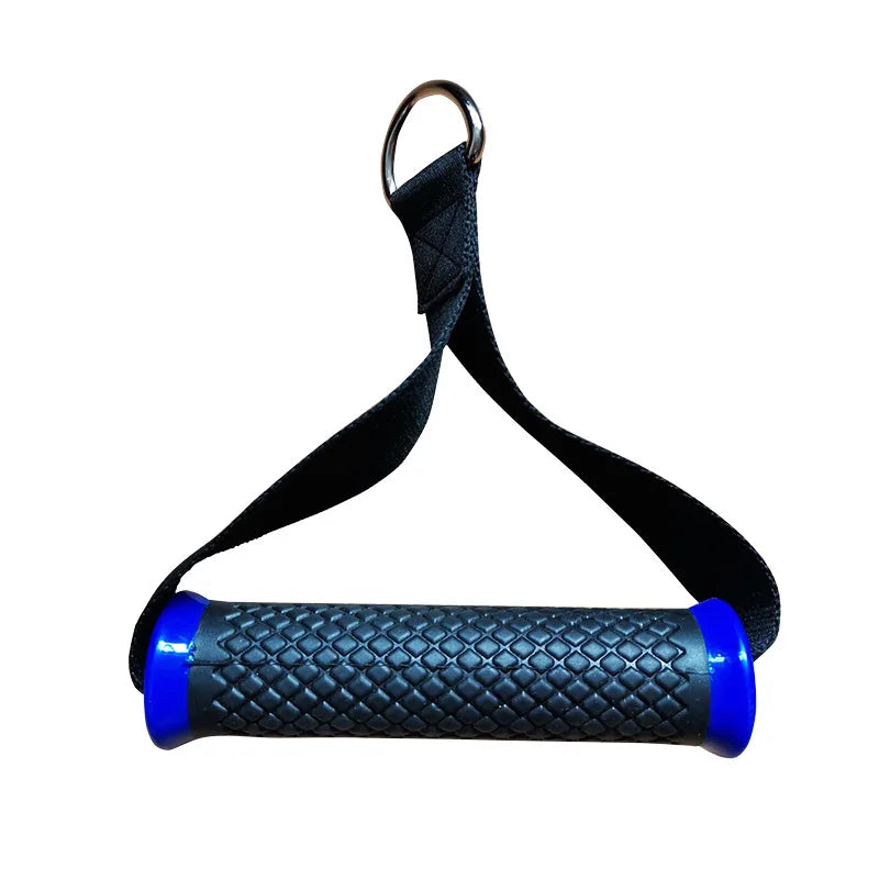 Multifunction Gym Resistance Bands Handles Anti-slip Grip Strong Nylon Webbing Fitness Grip Puller Handle Gantry Accessories