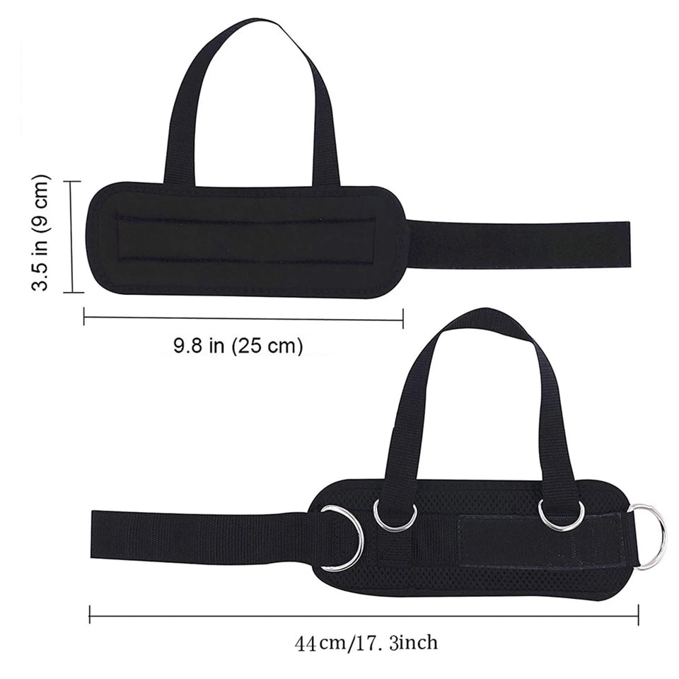 Lifting Straps Enhanced Rotating D-ring Ankle Strap For Cable Machine Gym Ankle Cuff For Kickbacks Leg Extensions Booty Hip