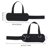 Lifting Straps Enhanced Rotating D-ring Ankle Strap For Cable Machine Gym Ankle Cuff For Kickbacks Leg Extensions Booty Hip