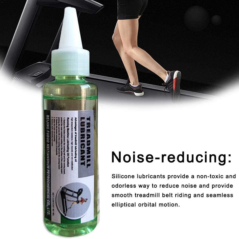 60ml Treadmill Lubricant Oil Running Machine Maintenance Silicone Oil Gym Accessories Mechanical Maintenance Tool