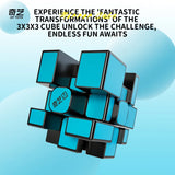 QiYi Stickerless Mirror Magic Cube 3x3x3 Professional 3x3 Speed Puzzle Children Toys Game Gift 3×3 Special Speedcube Cubo Magico