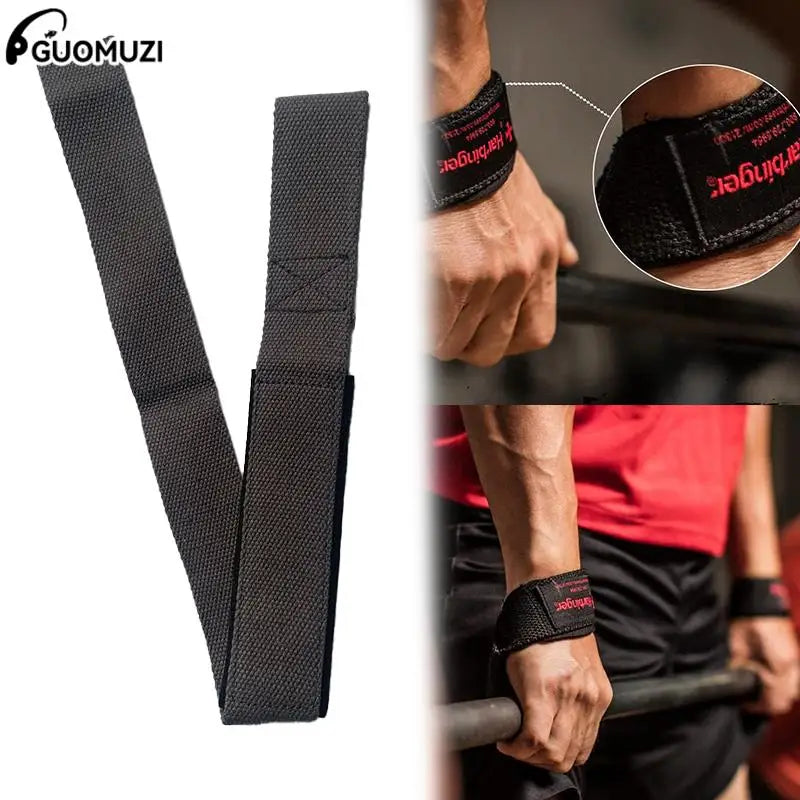 1pc(not 1pair) Weightlifting Wrist Strap Strength Training Adjustable Non-slip Gym Fitness Lifting Strap Wrist Support Grip Band