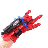 Genuine Disney Spiderman Wrist Launcher Safety Soft Bullet Gun Toy Cartoon Anime Figure Marvel Spider Man Cosplay Toys Kids Gift